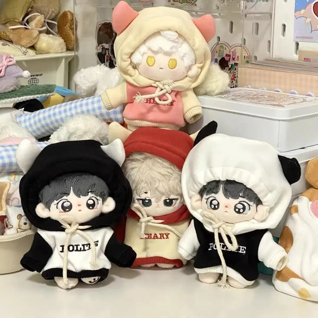 [Same day shipping] 10cm doll clothes Hoodie wts Hat Cloak sealed New