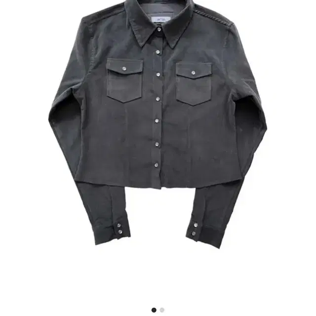 애즈온 JENNIS CORDUROY SHIRT / CHARCOAL