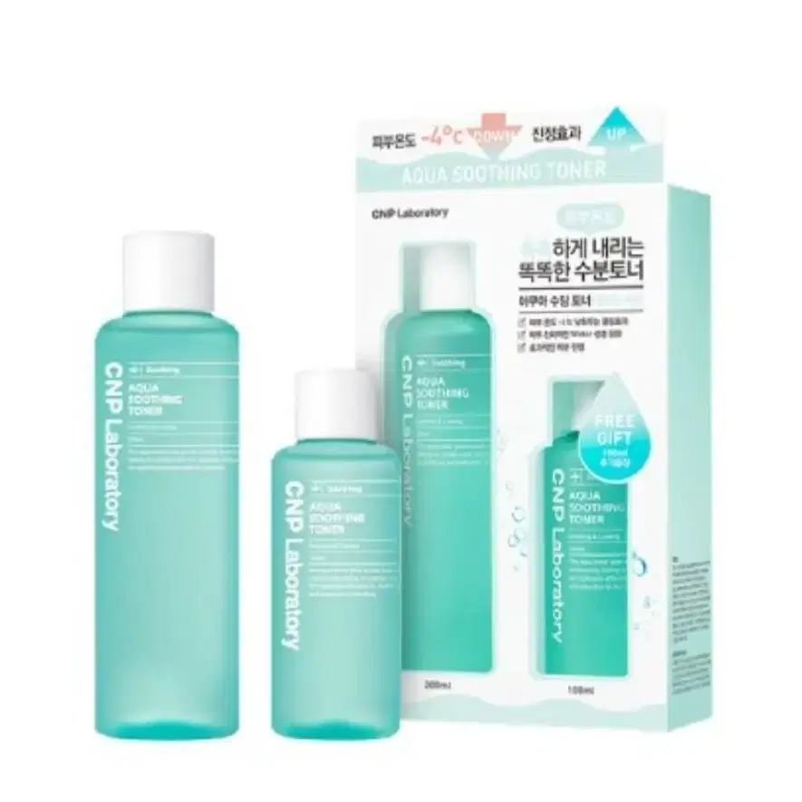 차앤박(CNP) 아쿠아 수딩토너 200ml + 100ml