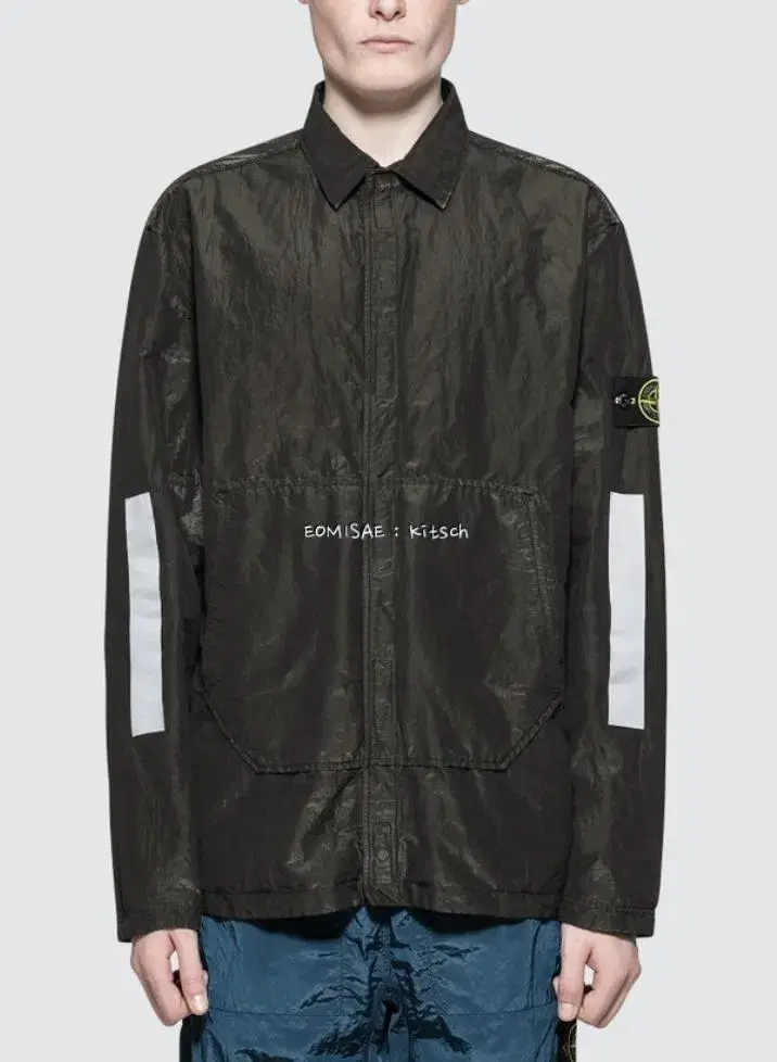 [Quick sale] Stone Island Reflective Shirt Jacket