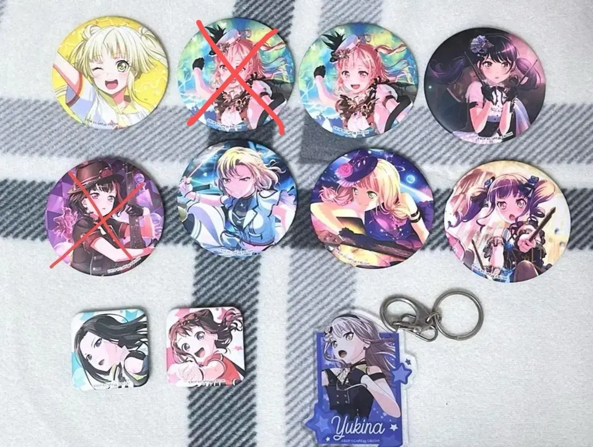 We sell Vandream merchandise acrylic Canbadges keyring 