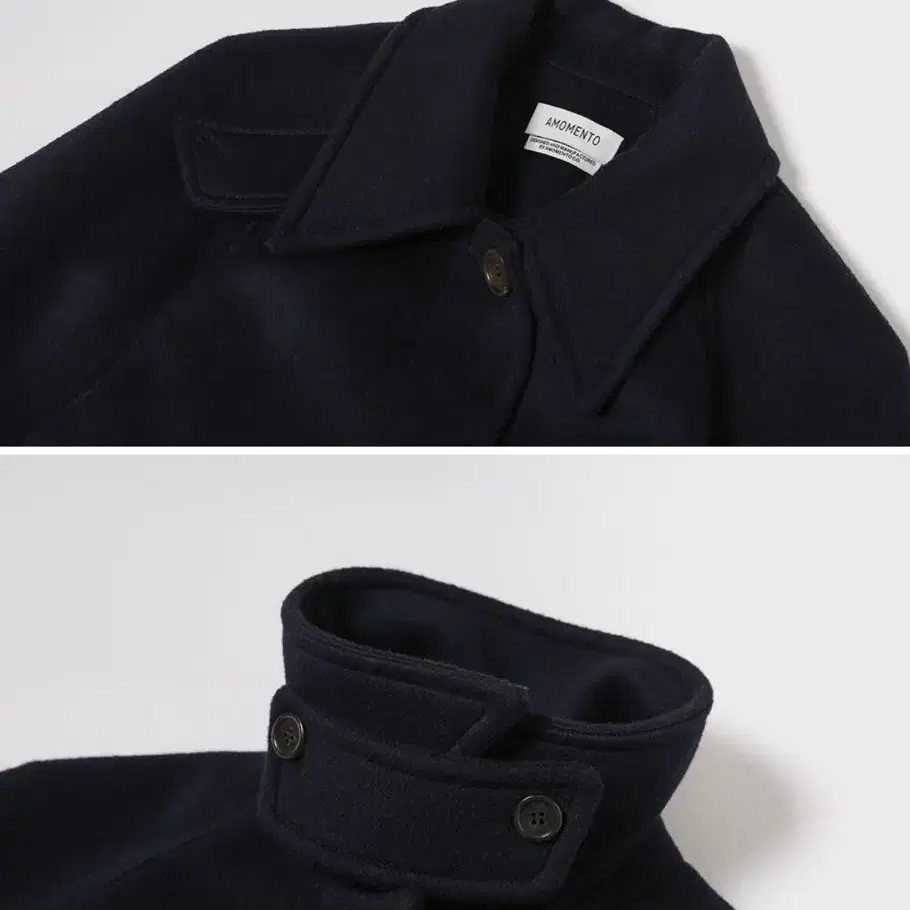 (AMOMENTO)RAGLAN COAT (NAVY)