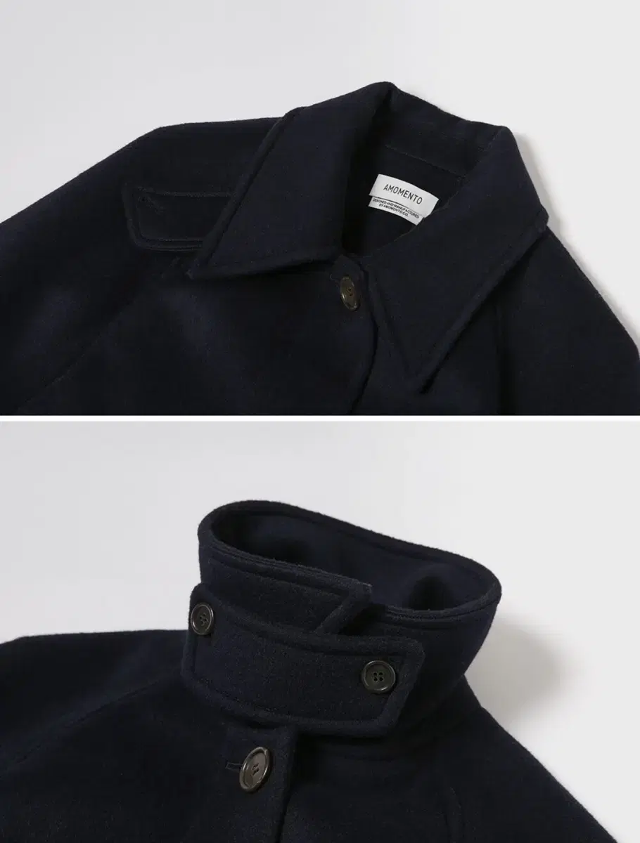 (AMOMENTO)RAGLAN COAT (NAVY)