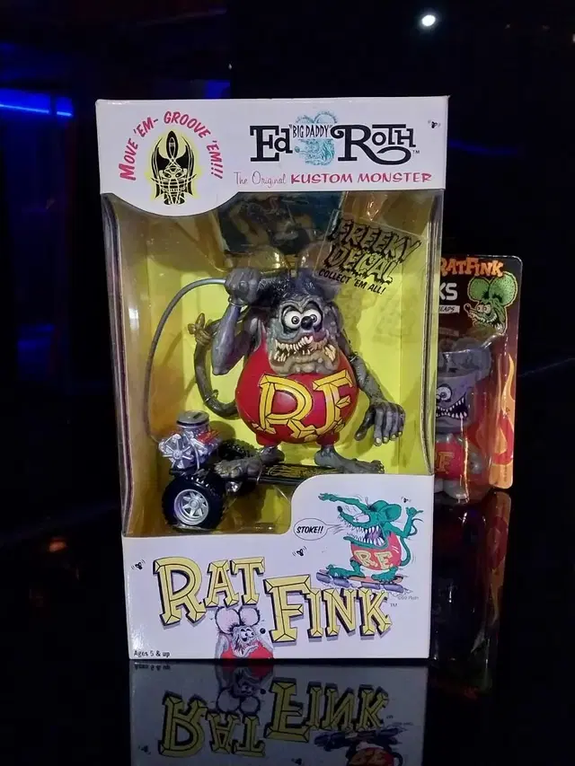 레어 rat fink kustom monster 랫핑크 피규어