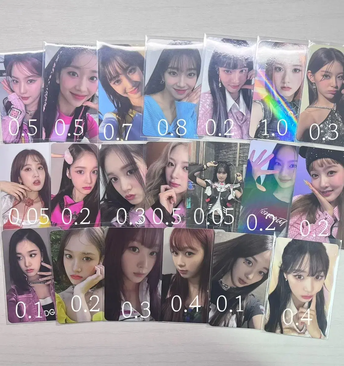 (폭덤급처)stayc photocard wts