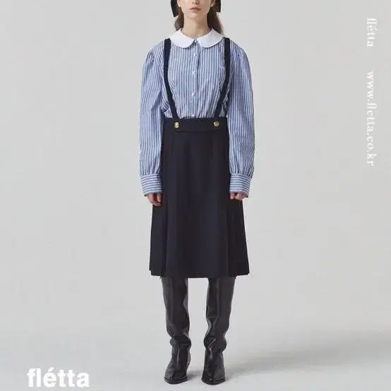 fletta 플레따 울 스커트 택달린 새상품