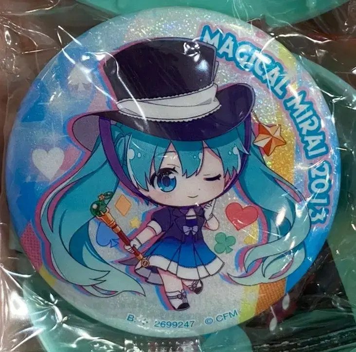 Majimira 2023 2013 Asoto Gachamiku Can Badge Unsealed