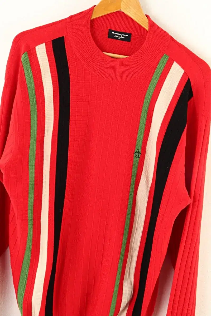 (XL) Menswear Knit Wool Momo Golf Red limited edition ioVintage