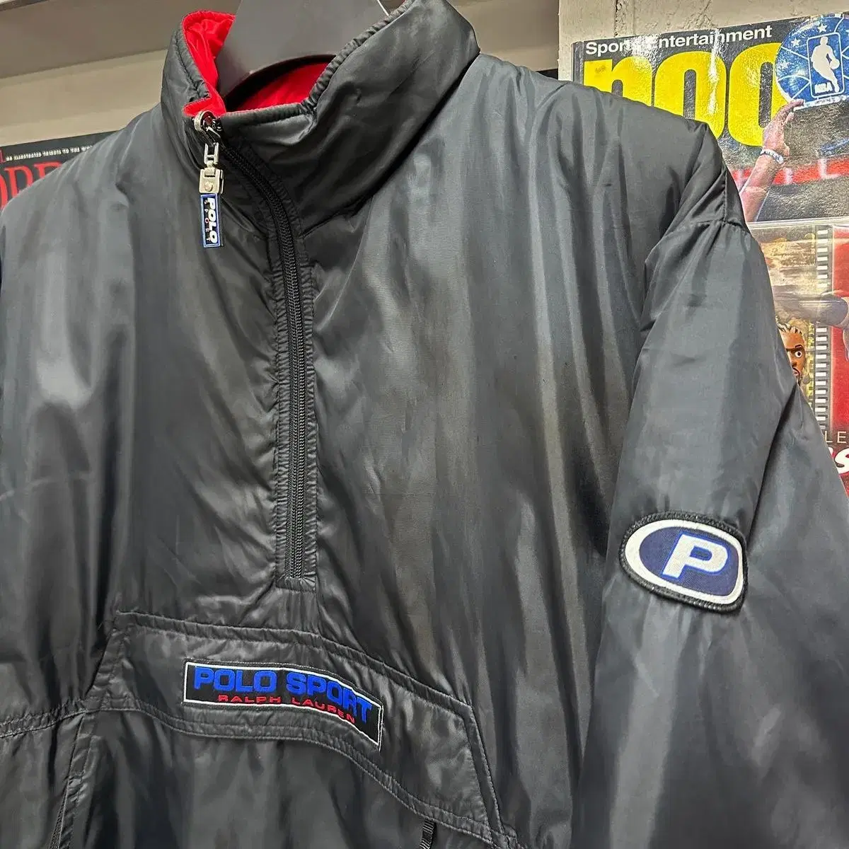 90s 폴로스포츠 polo sport reversible anorak