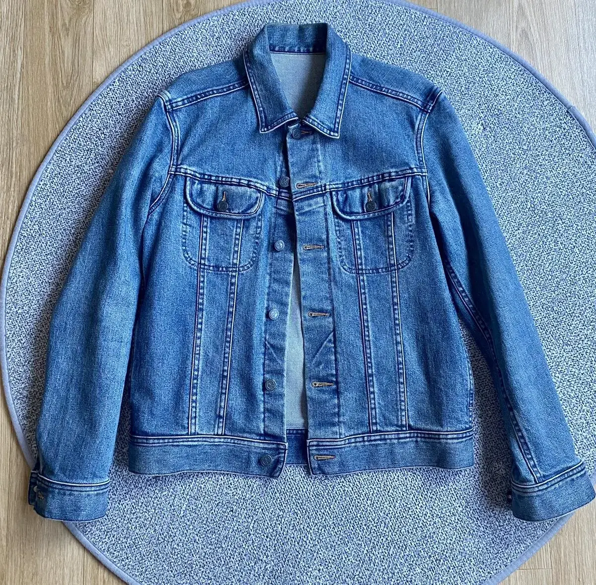 APC Apache jean jacket sells gd jean jacket