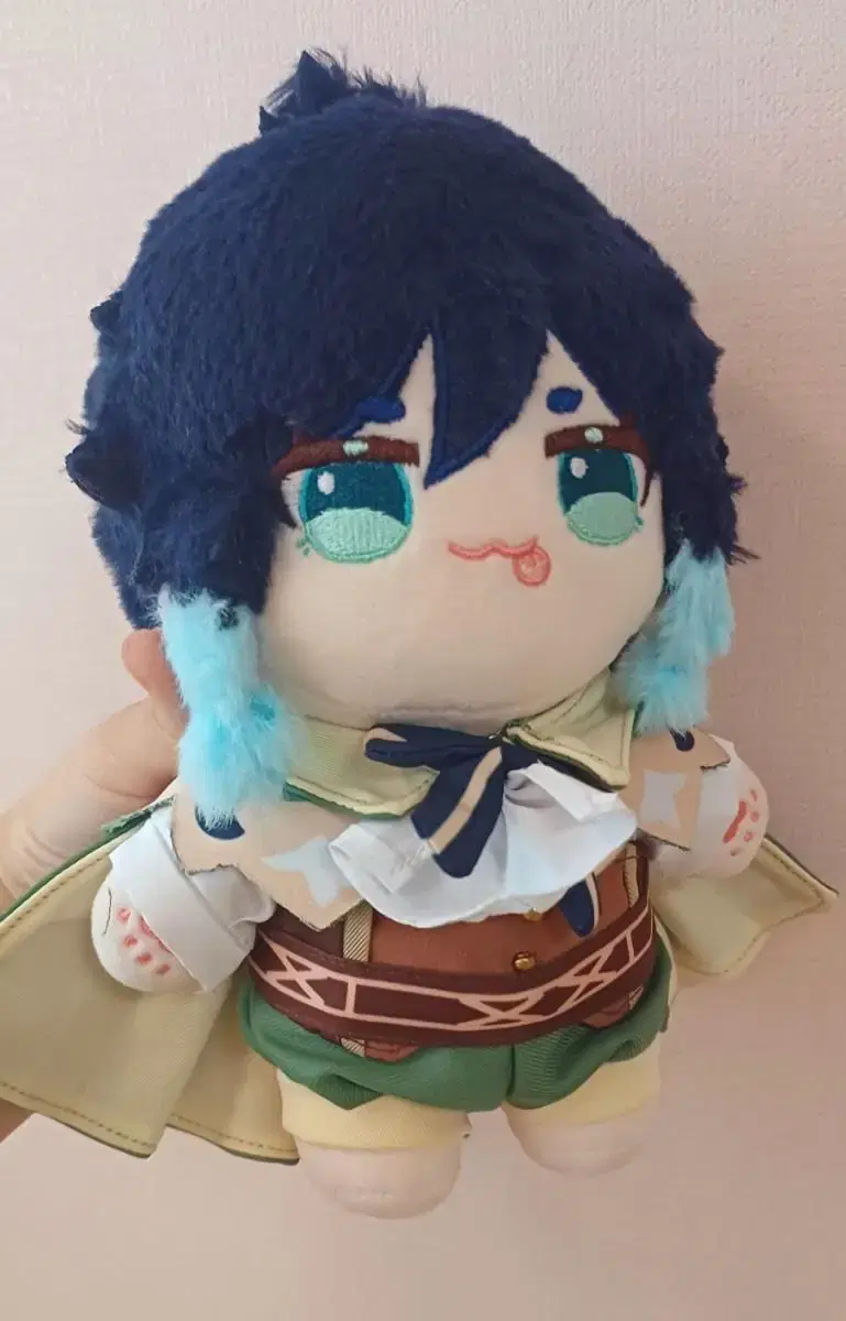 Genshin Impact Venti 20cm Plush Doll Wts (Clothes Included)