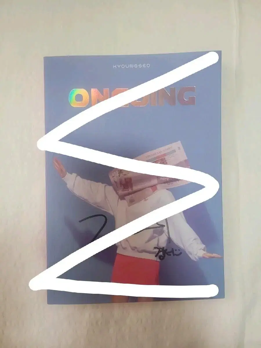 Kyungseo ongoing non-sale signed album