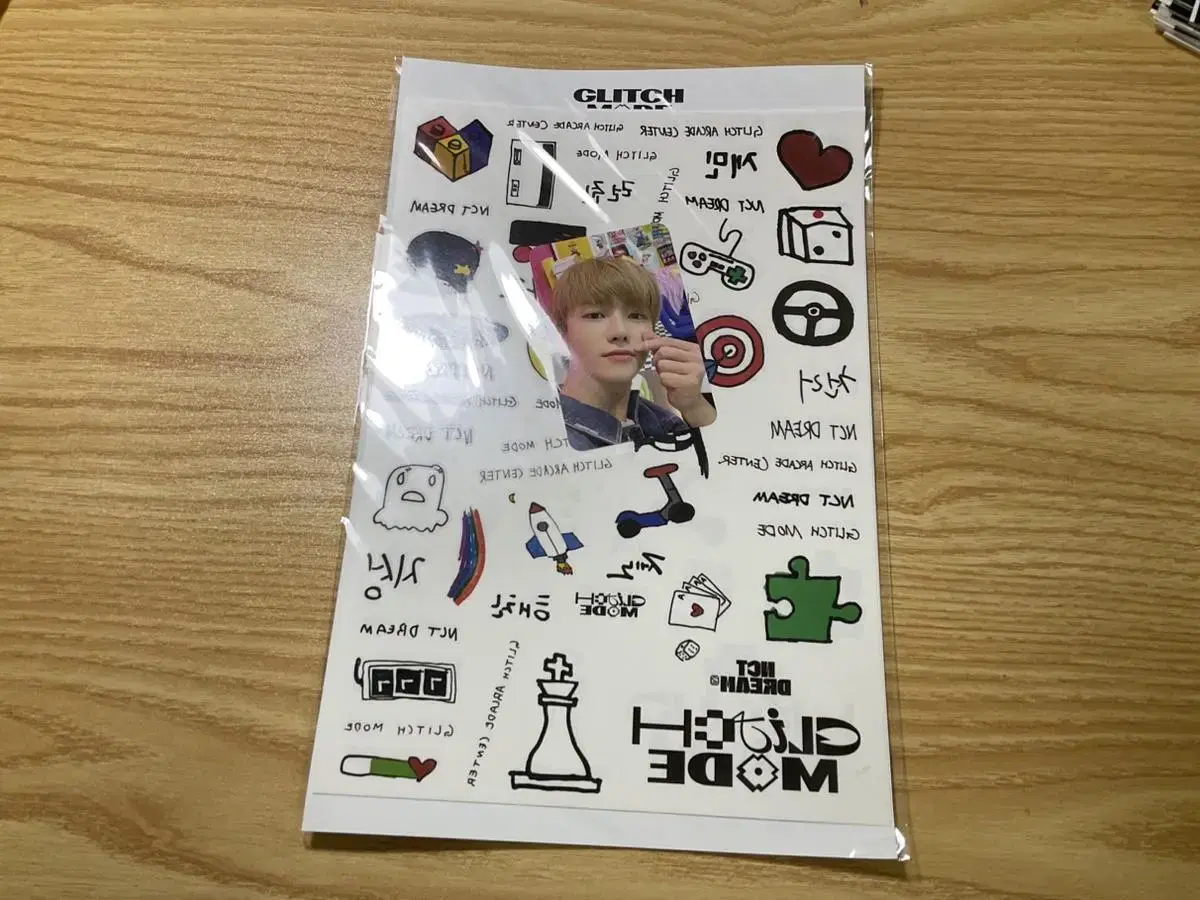 nct dream tattoo sticker photocard jaemin