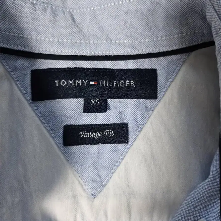 타미힐피거 Tommy Hilfiger 빈티지핏 남방 와이셔츠 XS