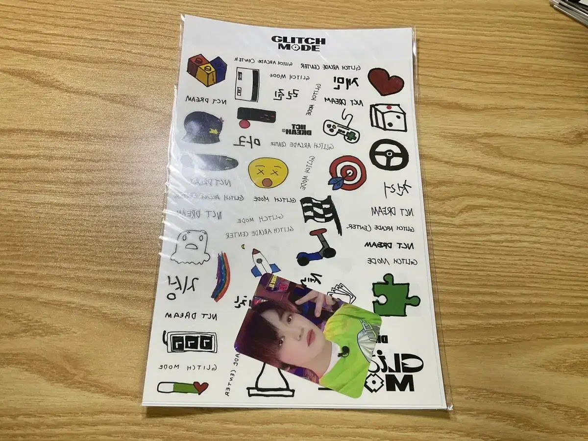 NCT Dream Tattoo sticker photocard Chenle