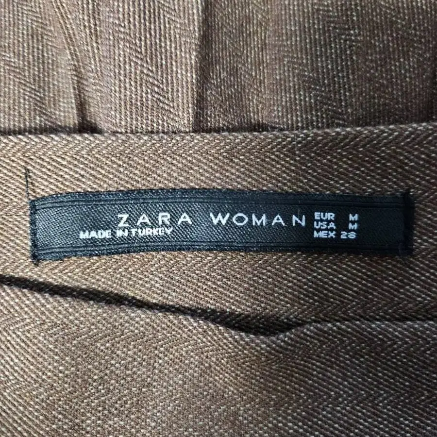 자라우먼 zara woman 주름 치마 롱스커트 M