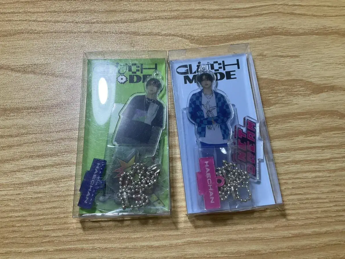 NCT Dream photocard Stand Key Holder Haechan