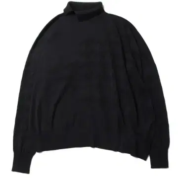 正規店通販sulvam Asymmetry houndstooth knit トップス