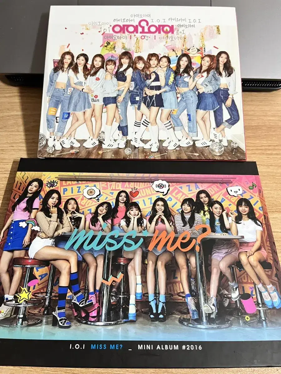 I.O.I albums