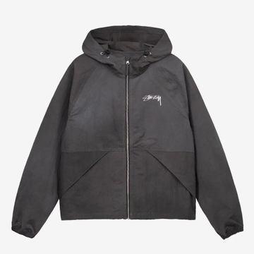 Stussy Wave Dye Beach Shell Jacket Black | 브랜드 중고거래 플랫폼