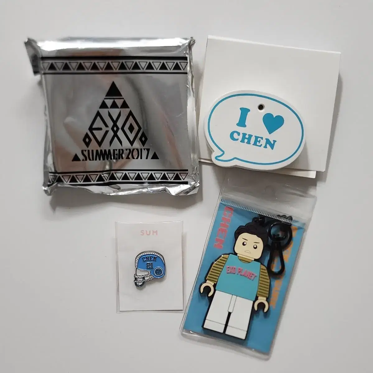 EXO chen official goods set