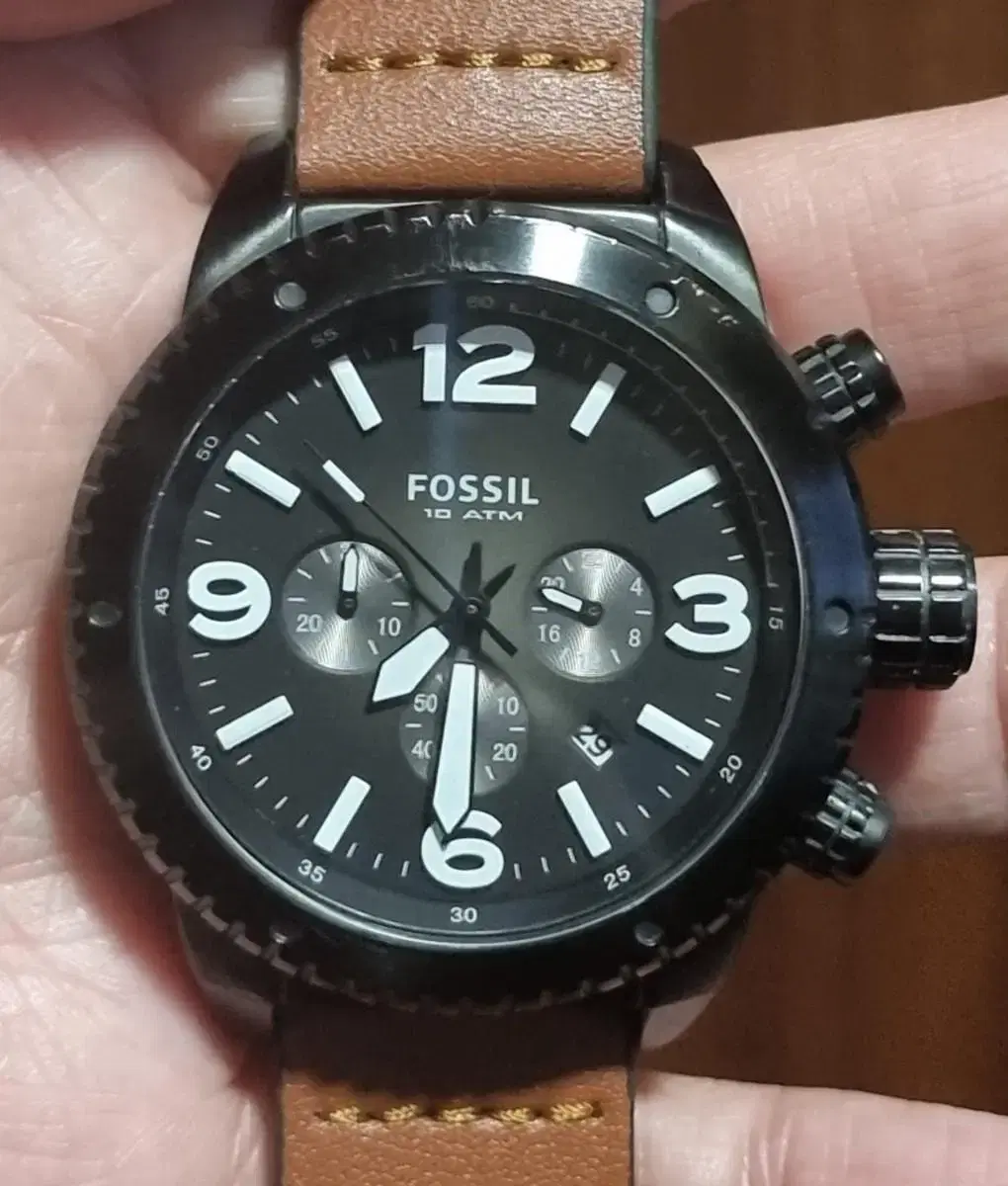 Fossil 파슬 빈티지 크로노그래프 시계 (CH-2666)