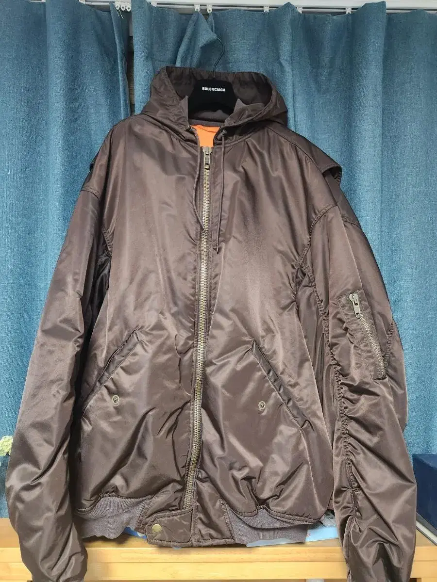 [3]Balenciaga 3B Bomber Brown