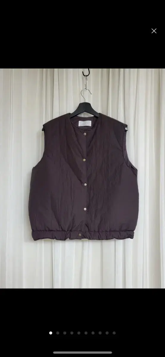 Colorful Padded Vest 55-77 [New Item]