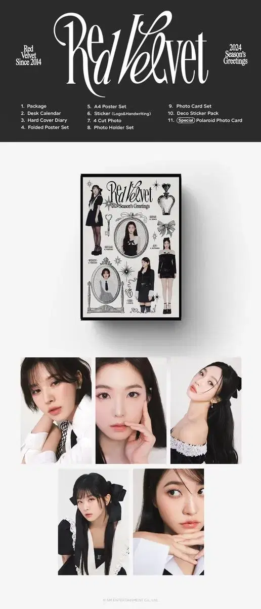 Red Velvet 2024 season's greetings sealed WTS