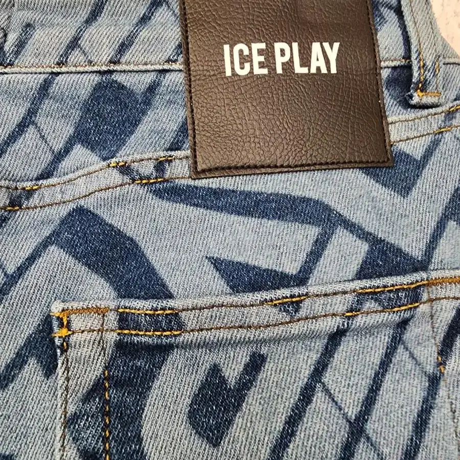 아이스버그 iceplay 명품데님진 monogram 27 다리보완