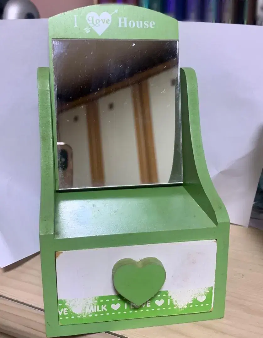 미니 거울 화장대