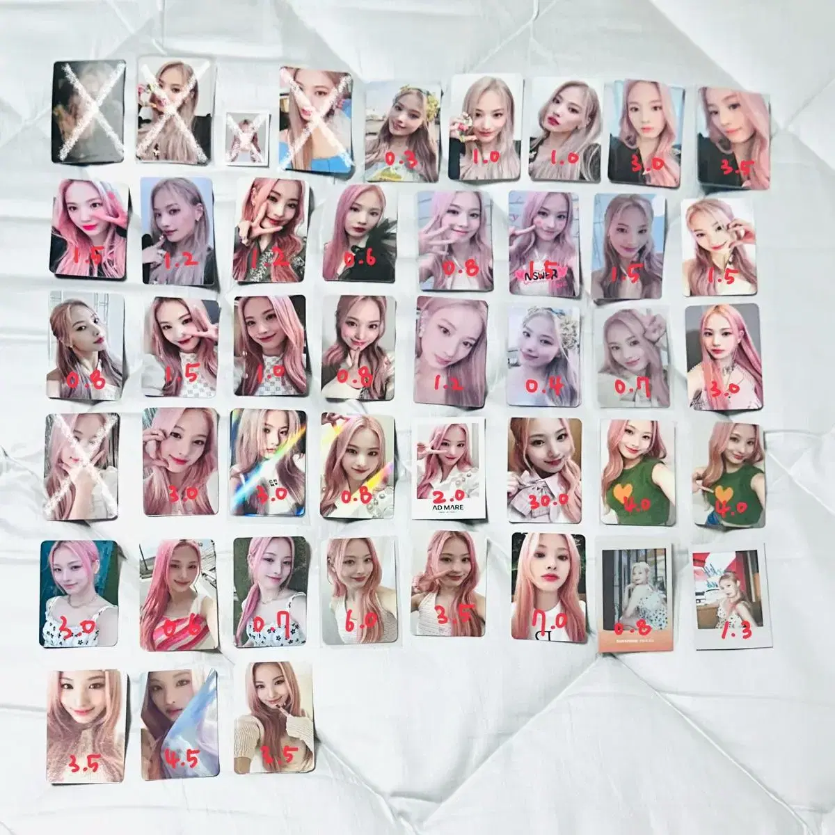 Nmixx jini O.O unreleased photocard pre-order benefit album photocards wts sell