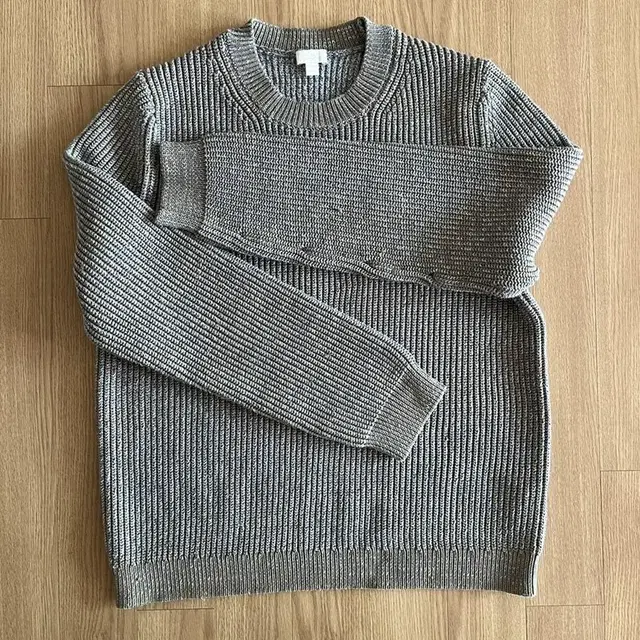 KNITTED RECYCLED POLYESTER-MIX JUMPER