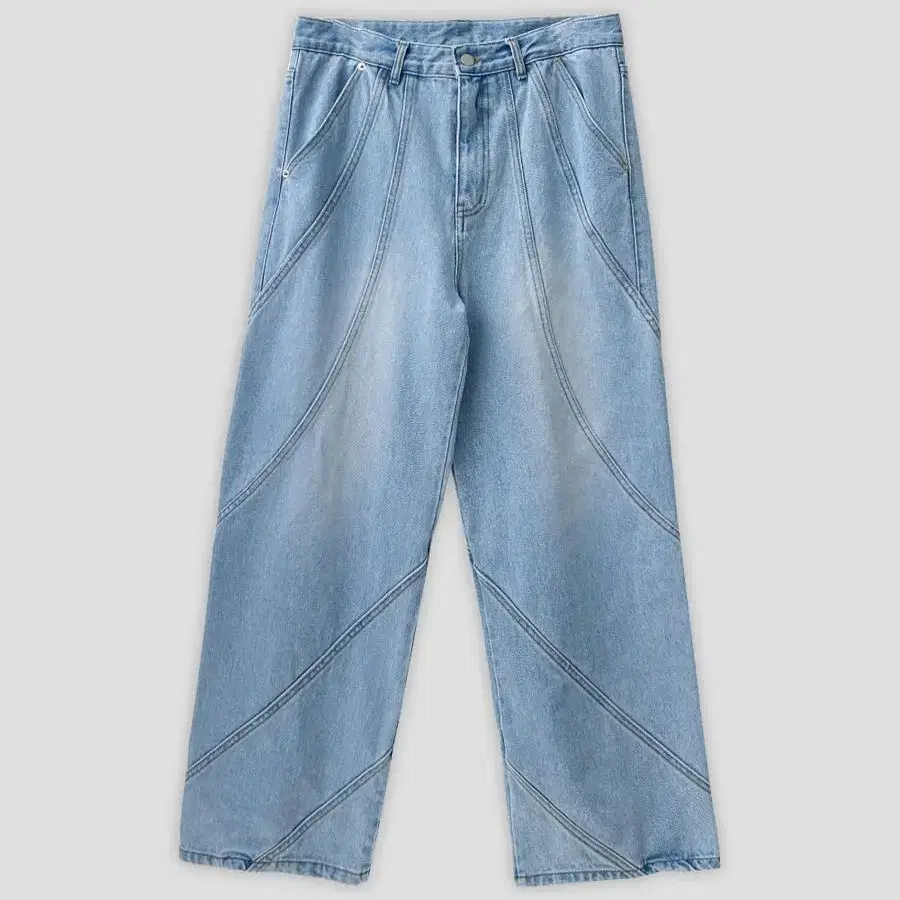 디서먼트 Tornado cutting wide denim (L)