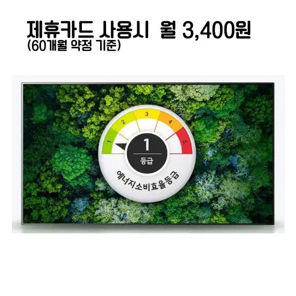 월28400원[렌탈]더함 치크 구글OS QLED TV 65인치