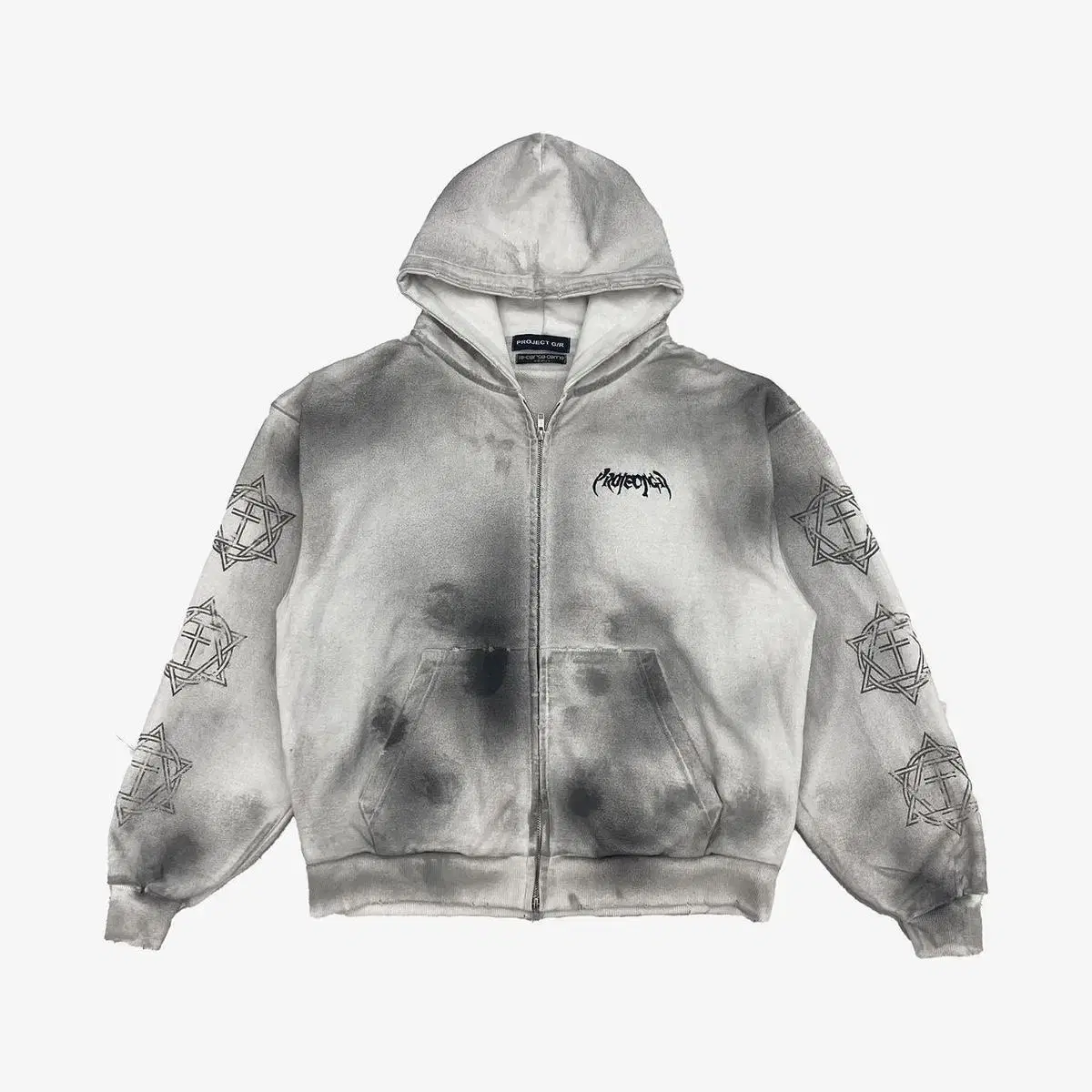 GRAILZ | 그레일즈 2) Project GR Atmos Etiquette Hoodie Grays