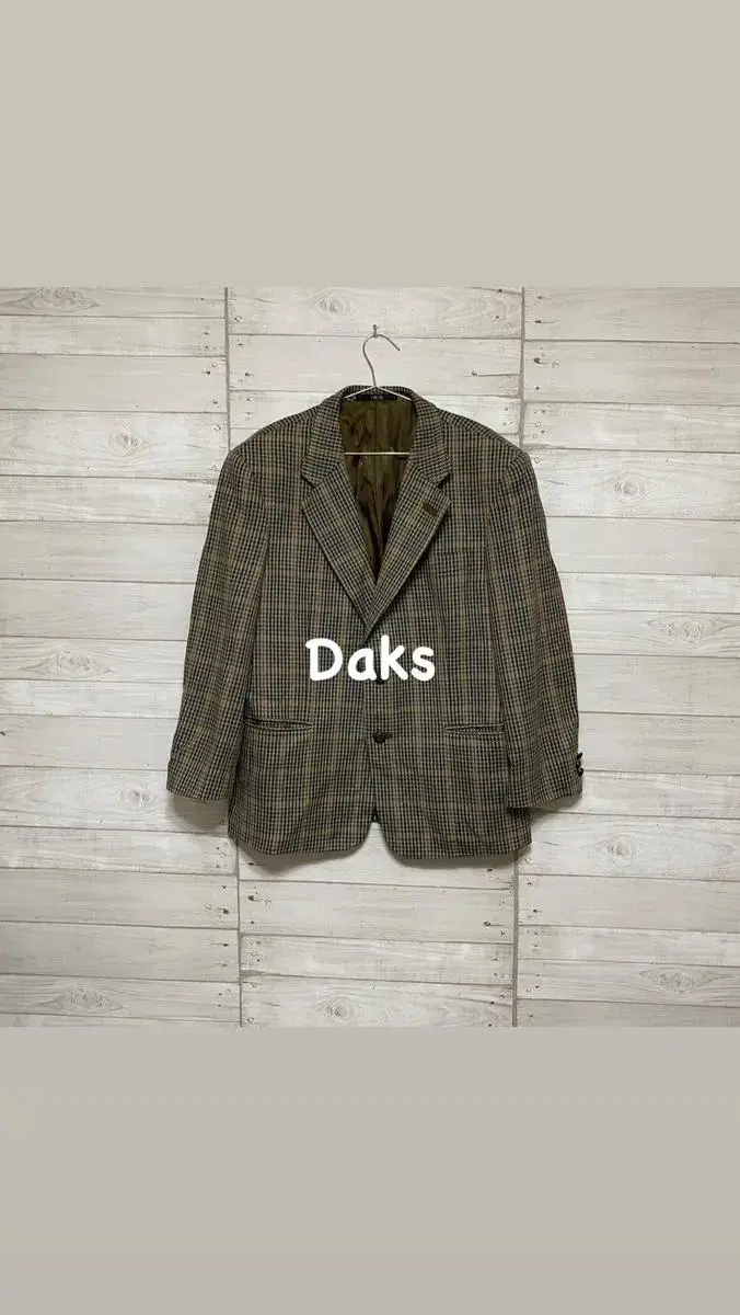 Daks Cashmere Tweed Blazer