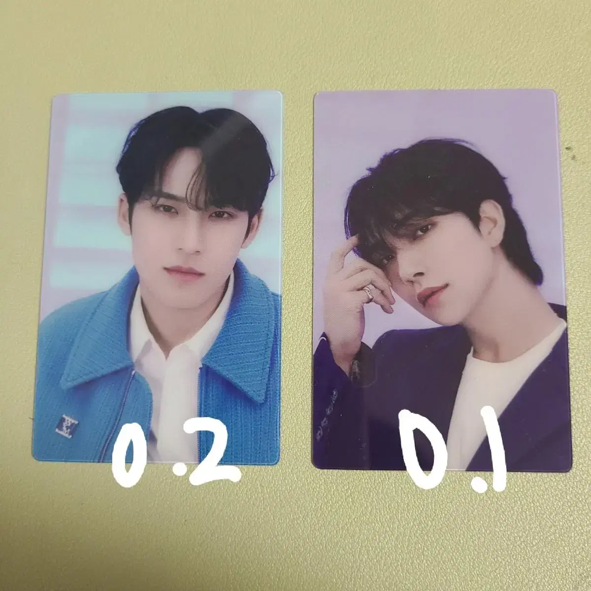 FollowCon Pete photocard mingyu joshua