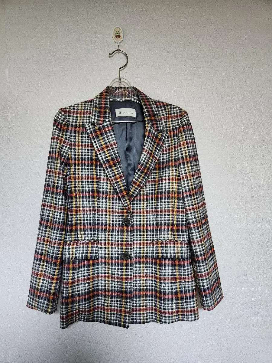 '19 Itmisha Span Check Jacket 55