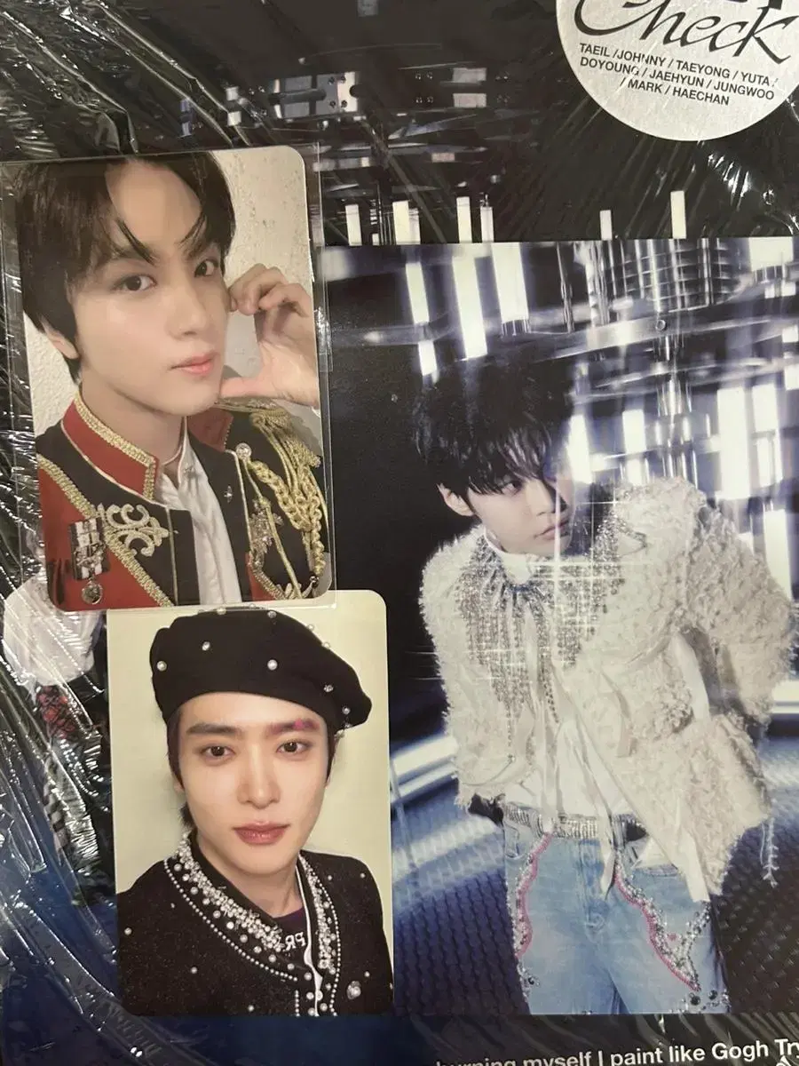 NCT127 album photocard jaehyun ld haechan postcard doyoung