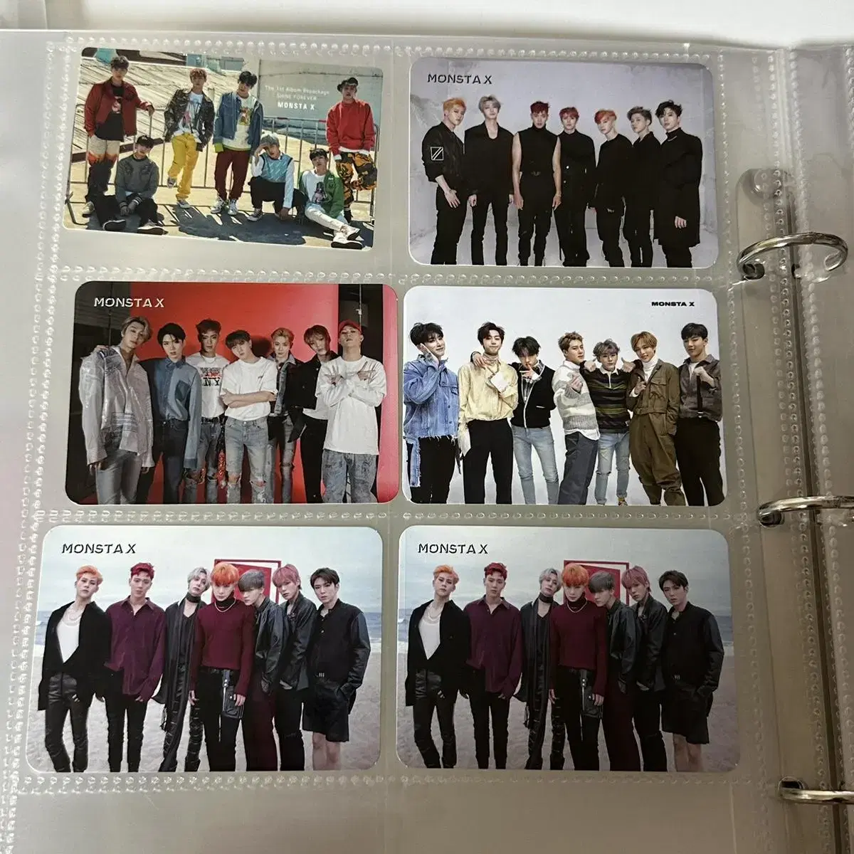 Monsta x Organization Photocard