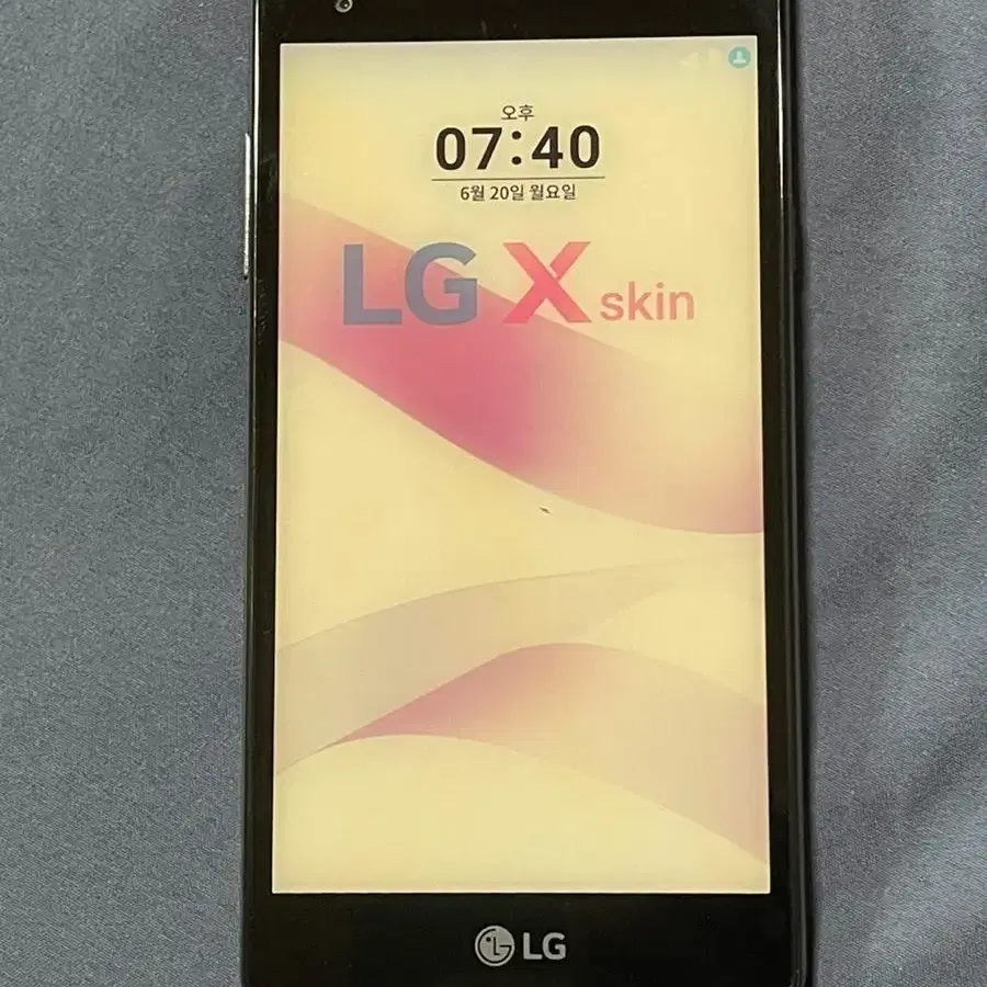 LG X skin 공기계 모형 스마트폰 피규어 인테리어 소품