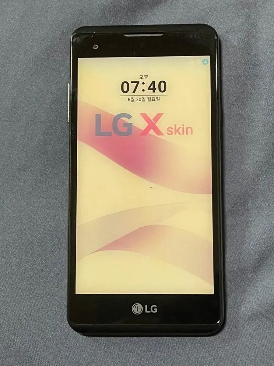 LG X skin 공기계 모형 스마트폰 피규어 인테리어 소품