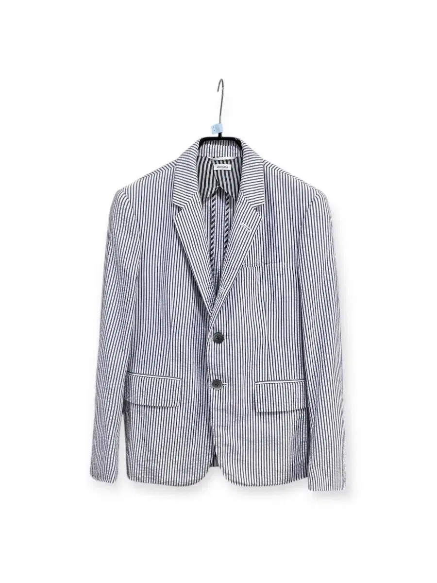 Thom Browne Seersucker High Armhole Blazer Jacket