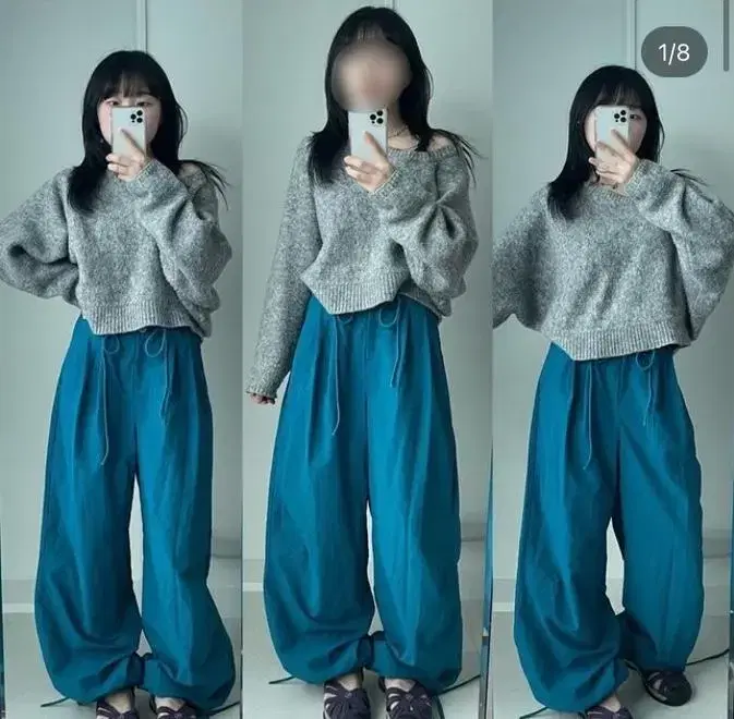 Jini Vintage Hagumi Turquoise Pants Sells