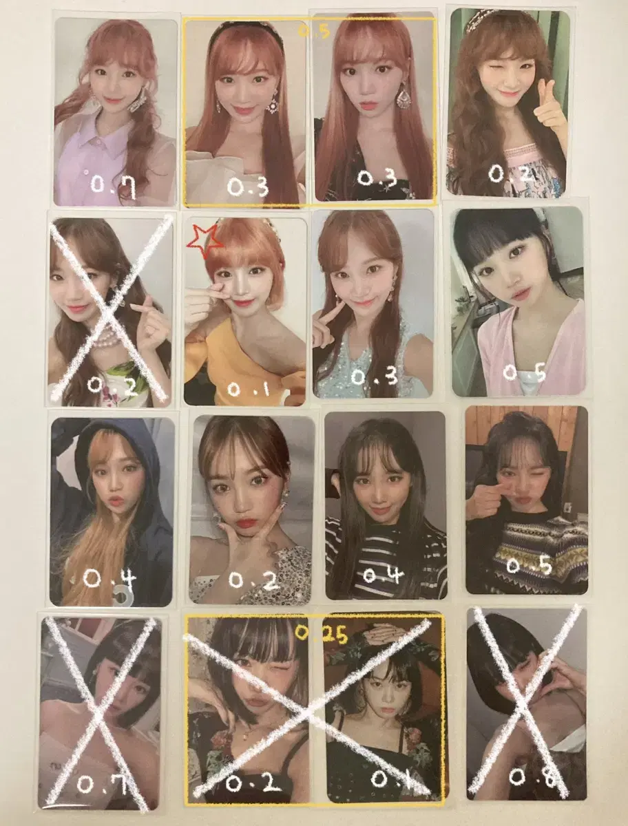 Fandom) kim chaewon photocard iz*one kim chaewon le sserafim kim chaewon photocard