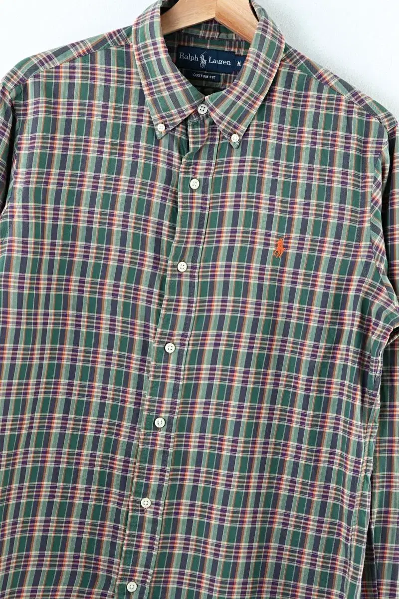 (M) Polo Ralph Lauren Shirt Southern Cotton Check Old School Iovintage