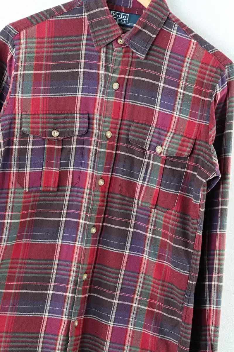 (XS-L) Polo Ralph Lauren Shirt Southern Cotton Check Amekaji Iovintage