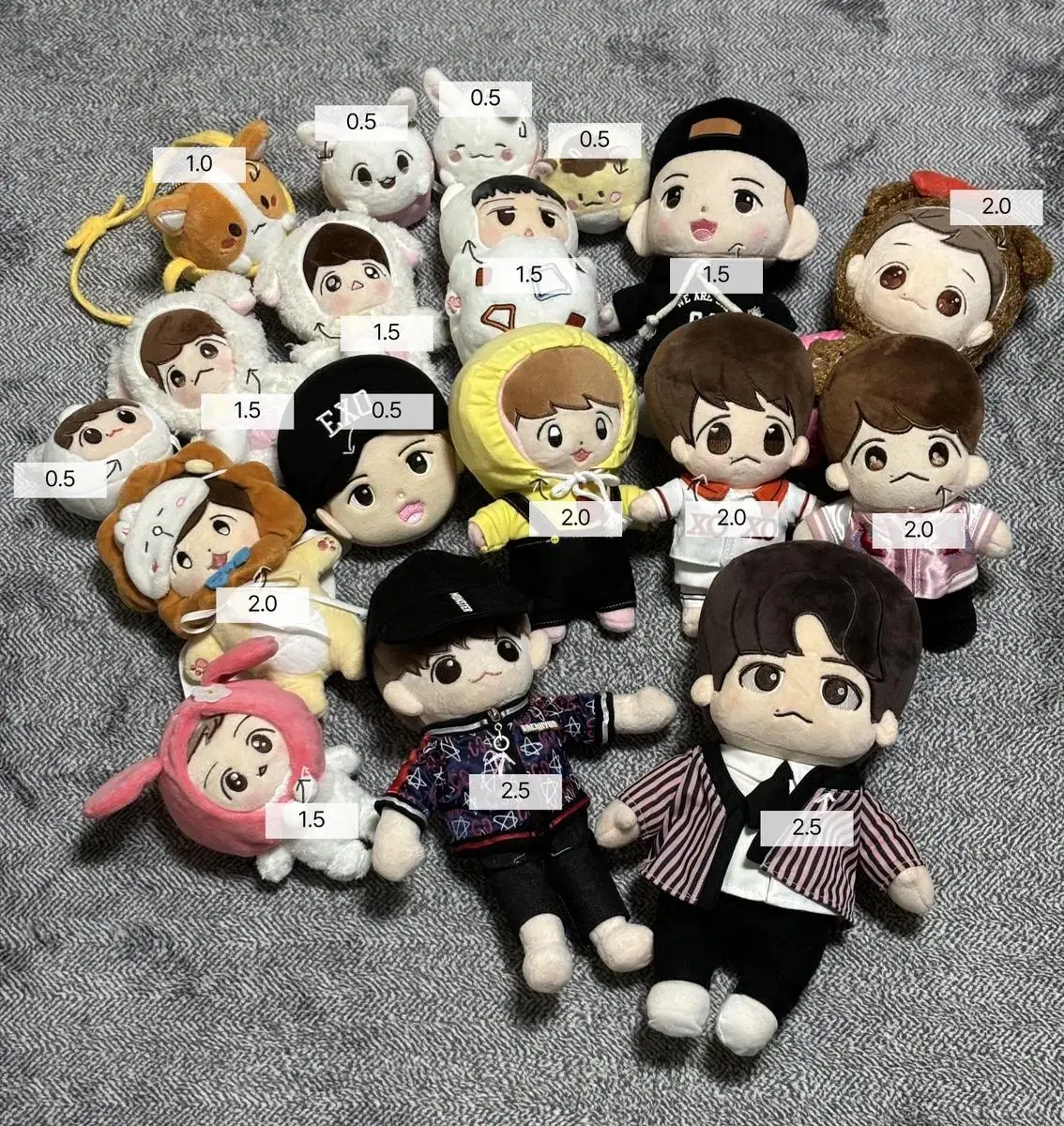 Exo Baku Baku Som doll wts (Individual O)