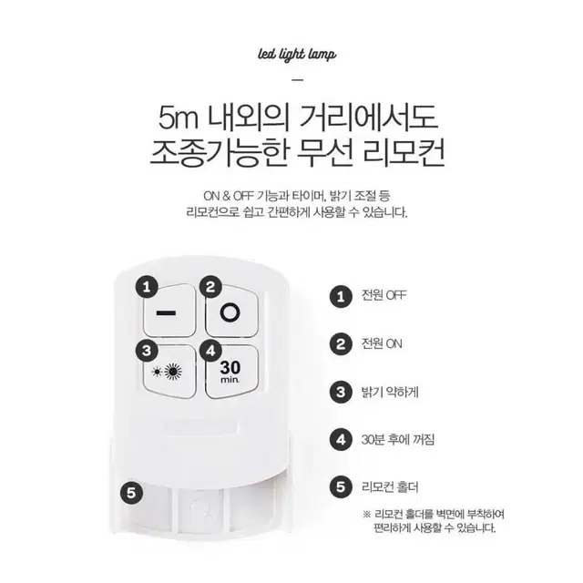 LED COB 원형라이트 조명등 3P 리모컨 세트 G-596